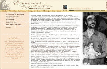 les musiciens de saint julien
